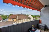 Freier Ausblick vom Balkon - 