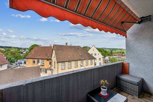 Freier Ausblick vom Balkon - 