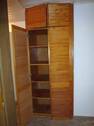 ... mit Lamellen-Einbauschrank - 