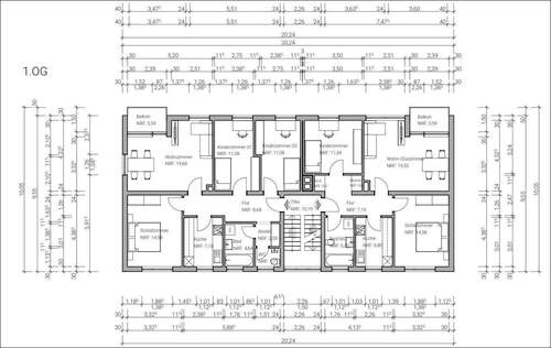 1. OG Regelgeschoss - 