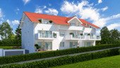 Südansicht - Neubauwohnungen in Schluchsee - 449.000,00&nbsp;EUR Kaufpreis, ca.&nbsp; 88,60&nbsp;m&sup2;&nbsp;Wohnfl&auml;che
