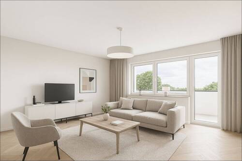 Mustervisualisierung - Etagenwohnung mit 96,90 m² in Aschaffenburg zum Kaufen