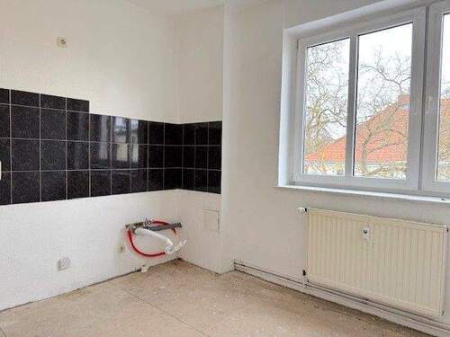 Küche - Etagenwohnung mit 68,00 m&sup2; in Güstrow - Schweriner Viertel zur Miete