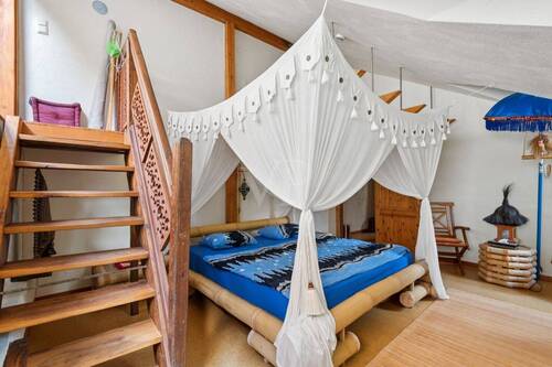 Schlafzimmer mit Terrassenzugang - 