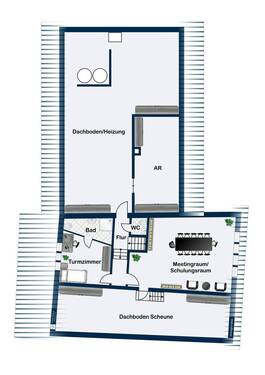 Dachgeschoss Haupthaus - 