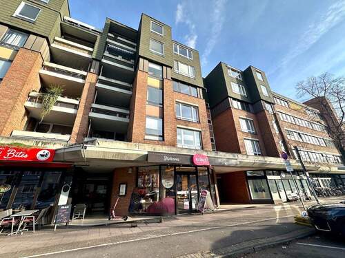 Wohnanlage Vorderseite - Gut geschnittene Etagenwohnung in beliebter Wohnlage