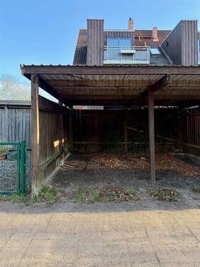 Carport direkt am Haus - 