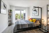 Schlafzimmer - (Einrichtungsbeispiel mit KI) - 