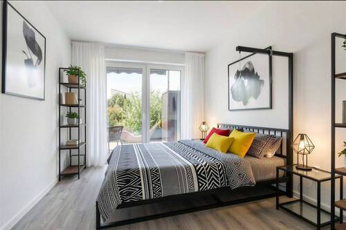 Schlafzimmer - (Einrichtungsbeispiel mit KI) - 