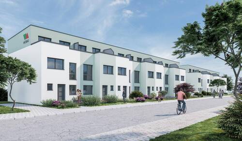 Straßenansicht - Muster - 4 Zimmer Mehrfamilienhaus, Wohnhaus in Magdeburg