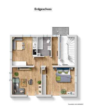 Erdgeschoss - 4 Zimmer Einfamilienhaus zum Kaufen in Eisingen