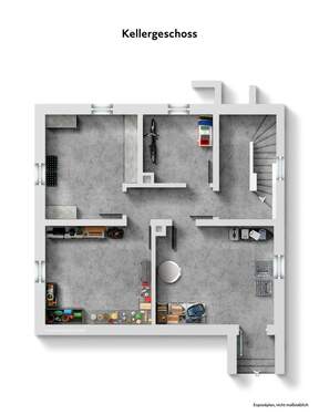 Kellergeschoss - Einfamilienhaus mit 110,00 m&sup2; in Eisingen zum Kaufen