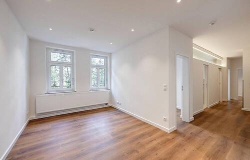 Ansicht Wohnzimmer - Etagenwohnung mit 90,00 m&sup2; in München zum Kaufen