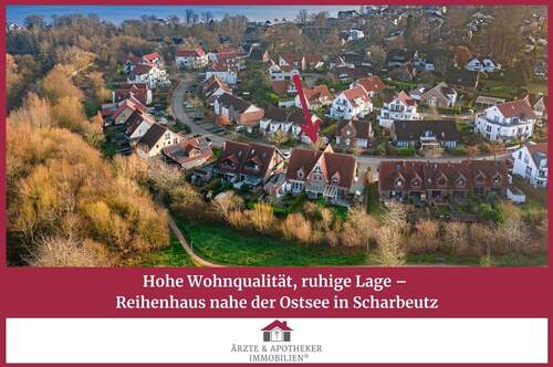 Ärzte & Apotheker Immobilien - Hohe Wohnqualität, ruhige Lage - Reihenhaus nahe der Ostsee in Scharbeutz