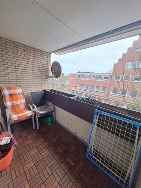 Balkon - Etagenwohnung mit 68,90 m&sup2; in Heide zum Kaufen