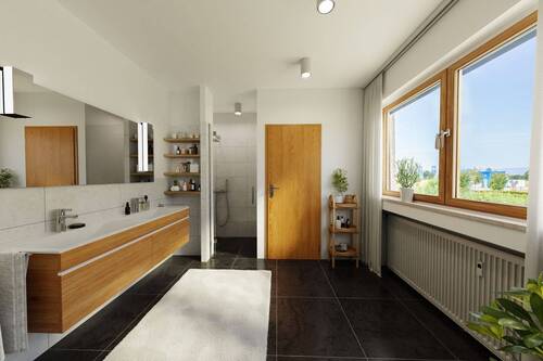 EFH Aiterhofen Bad 2 Visualisierung - 