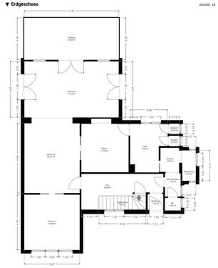 Haupthaus Erdgeschoss - 