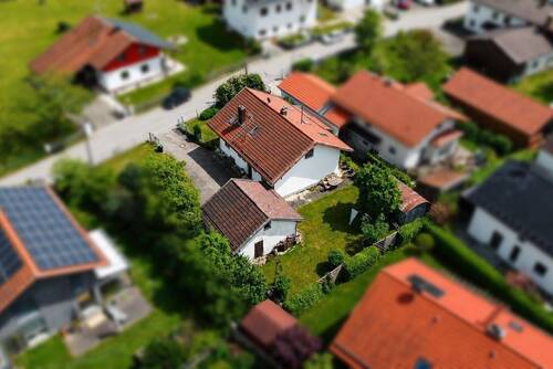 Vogelperspektive 2 - Grundstück in Oberpframmern