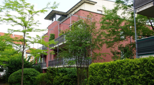 Aussenaufnahme im Frühling - Ihr Rückzugsort in Erfurter Süden - Modern wohnen mit Balkon, EBK und Stellplatz