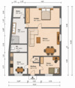 Grundriss - 3 Zimmer Etagenwohnung in Kordel