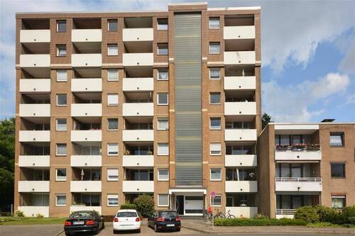 Haus - Helle, ruhige 2 Zimmer Wohnung mit Loggia in Krefeld-Fischeln zu verkaufen!