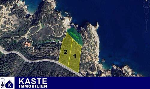 Titel - Erste Linie am Meer auf einem Grundstück von 12.380 m².