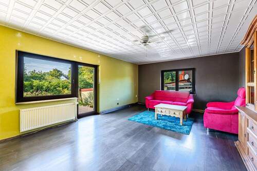 Wohnzimmer - 3 Zimmer Terrassenwohnung in Cadolzburg / Wachendorf
