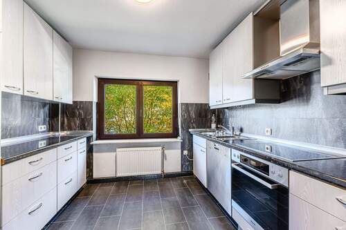 Küche - Terrassenwohnung mit 82,00 m² in Cadolzburg / Wachendorf zum Kaufen