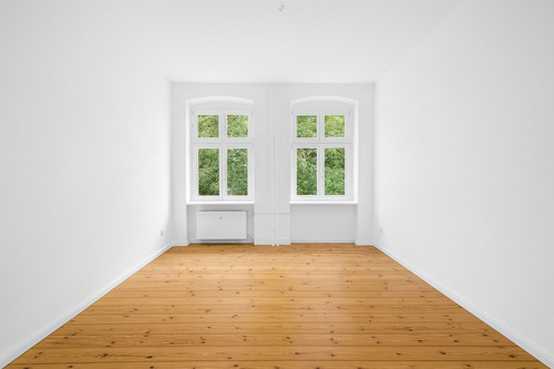 Wohnzimmer - 2 Zimmer Etagenwohnung zum Kaufen in Berlin