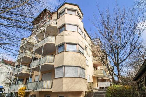 Außenansicht - Zentrale 2-Zimmer-Erdgeschosswohnung mit Garten in Freising