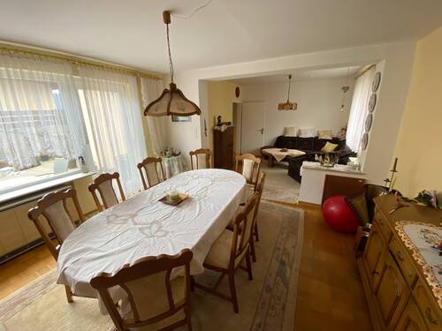 Blick Esszimmer Wohnzimerr - 