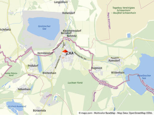 Geolyzer Kartenausschnitt - 