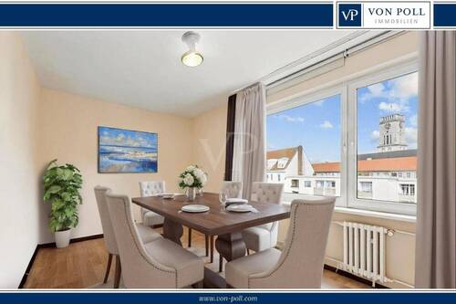 Titelbild - Urbanes Wohnen mit Blick ins Grüne - attraktive 3-Zimmer-Wohnung am Rathaus Schöneberg