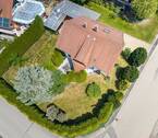 Vogelperspektive - Einfamilienhaus mit 131,00 m&sup2; in Burladingen zum Kaufen