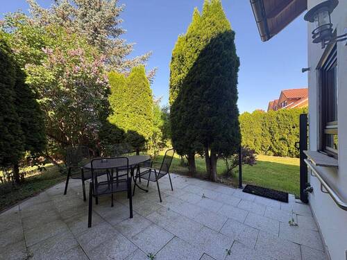 uneinsichtige Terrasse - 