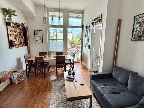 Wohnzimmer mit Essbereich - 