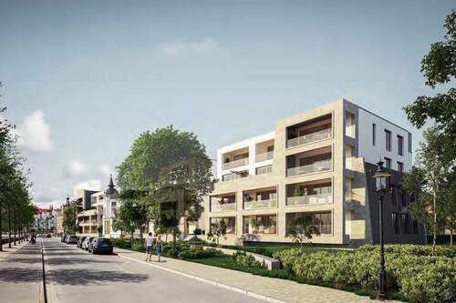 Ansicht - 1. Reihe Elbblick + Einbauküche