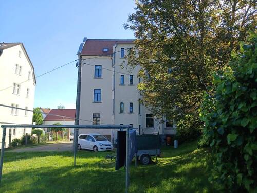 Hinteransicht - Mehrfamilienhaus, Wohnhaus in Leubnitz