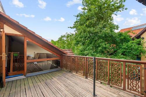 Apartment mit Dachterrasse - 