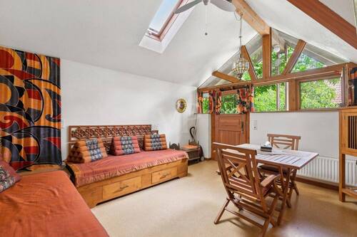 Ess- und Wohnbereich Dachapartment - 