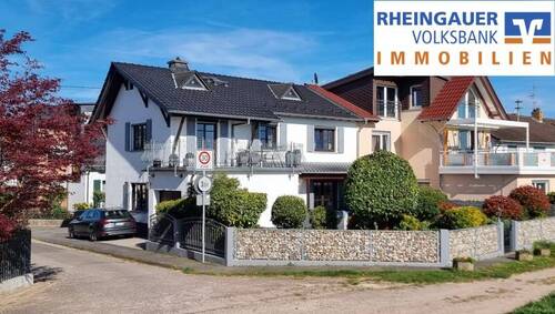 Ansicht Westen - * Oestrich: Schmucke Doppelhaushälfte in toller Weinbergslage *