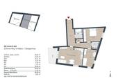 Grundriss - 3 Zimmer Terrassenwohnung zur Miete in Stein