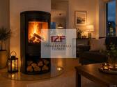 Visualisierung: wohliges Kaminfeuer am Abend - 