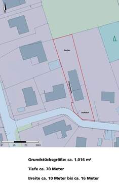 Grundstücksplan - Grundstück in Wermelskirchen