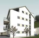 Gibelansicht rechts - 3 Zimmer Etagenwohnung in Onsdorf