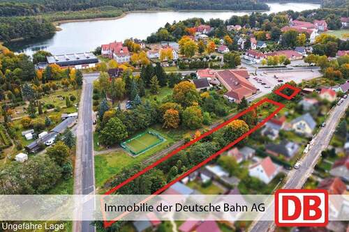 Luftaufnahme - Auktion - Unbebaute Grundstücke nahe dem Zenssee