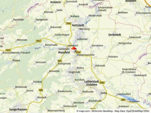 Geolyzer Kartenausschnitt - 