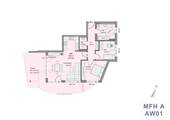 Wohnungsgrundriss - 