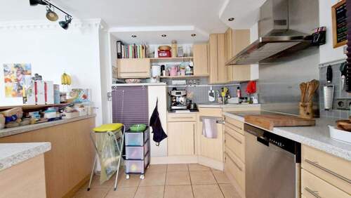 Küche - Etagenwohnung mit 74,60 m² in Oberhausen zum Kaufen