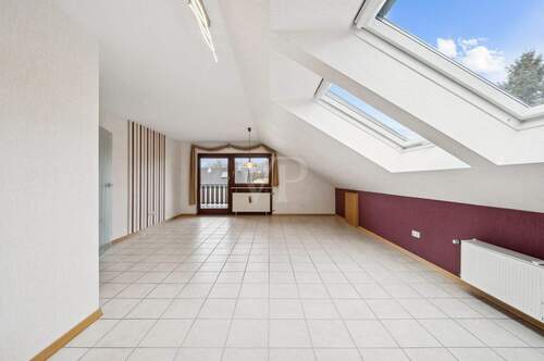 Wohnzimmer im Dachgeschoß - 